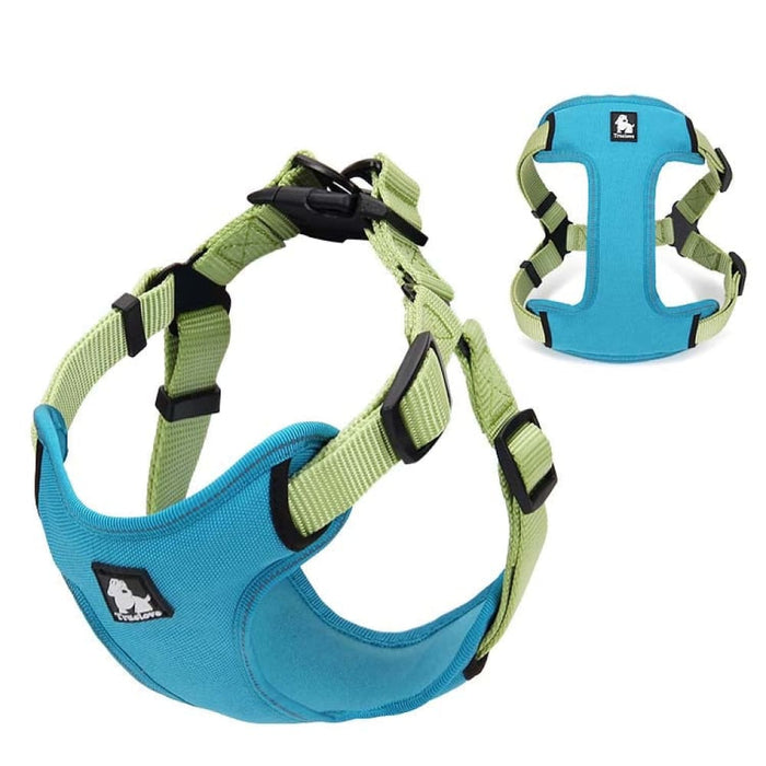 Adjustable Reflective Padded Dog Harness