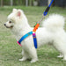 Adjustable Safe Nylon No Pull Pet Vest Harnes Leash Set