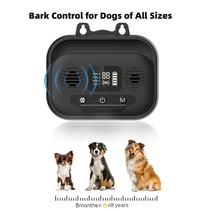 Adjustable Lcd Screen Ultrasonic Waterproof Anti Barking