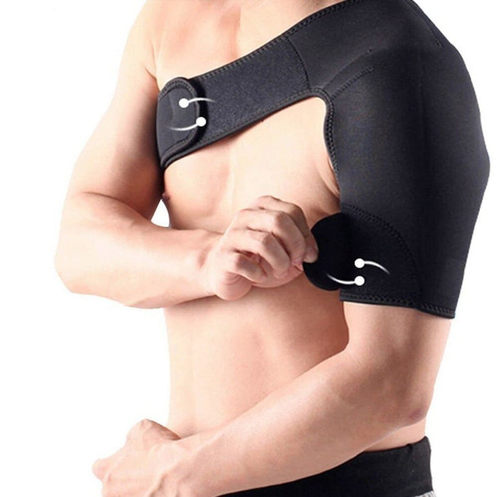 Adjustable Single Shoulder Brace Guard Strap For Men