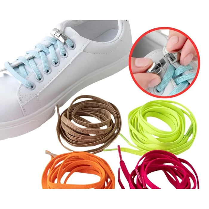 Adjustable No Tie Shoe Laces For Kids And Adults