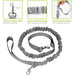 Adjustable Waist Elastic Reflective Handsfree Dog Leash