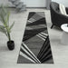 Adore Geometric Textural Rug Grey 120x170