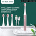 Adult Blue Pink Sonic Electric Toothbrush 5-gear Mode Usb