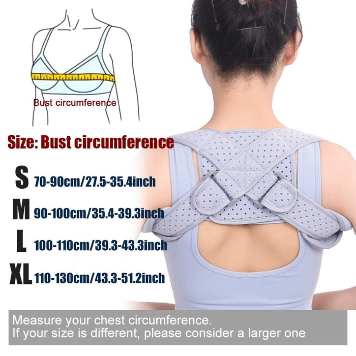 Adults Kids Clavicle Brace & Back Posture Corrector