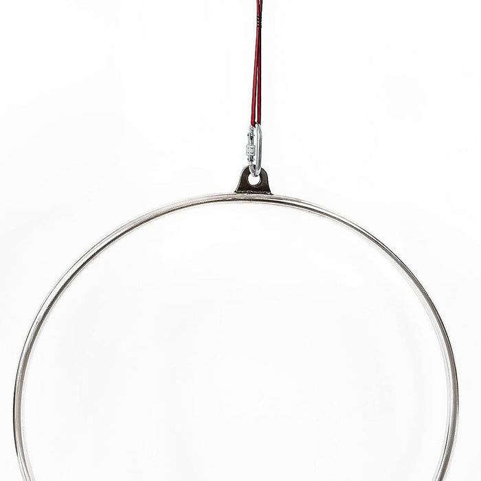 Aerial Yoga Hoop 90cm Lyra Circus Single Point Ring Set