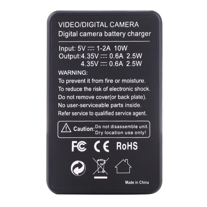 Ahdbt 501 Lcd Screen Dual Batteries Charger For Gopro Hero5