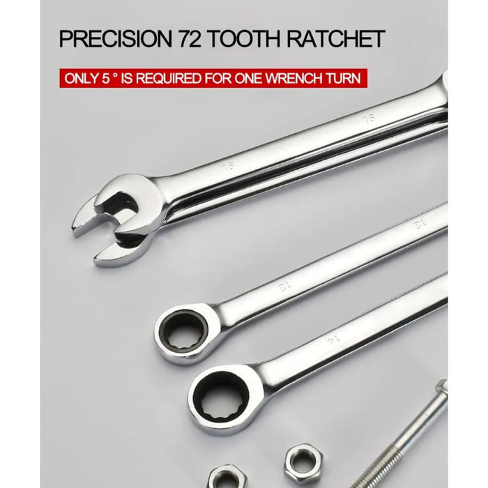 Airaj Ratchet Wrench 72 Tooth Gear Ring Torque Socket