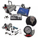 Airbrush Compressor Set With 2 Pistols Oabxnt