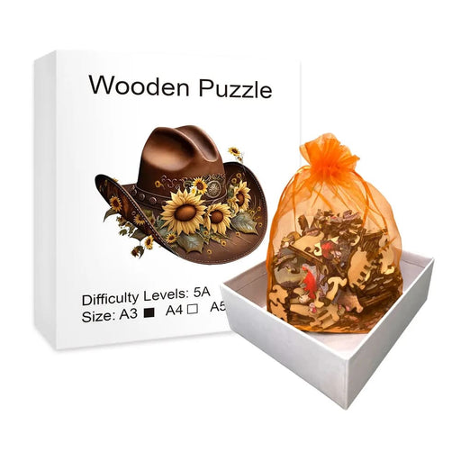 Alien Animal Wooden Puzzle