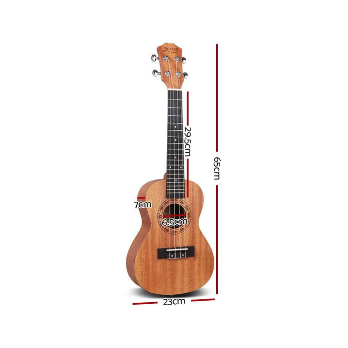 Alpha 26 Inch Tenor Ukulele Mahogany Ukeleles Uke Hawaii