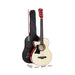 Nz Local Stock-alpha 38 Inch Wooden Acoustic Guitar Left