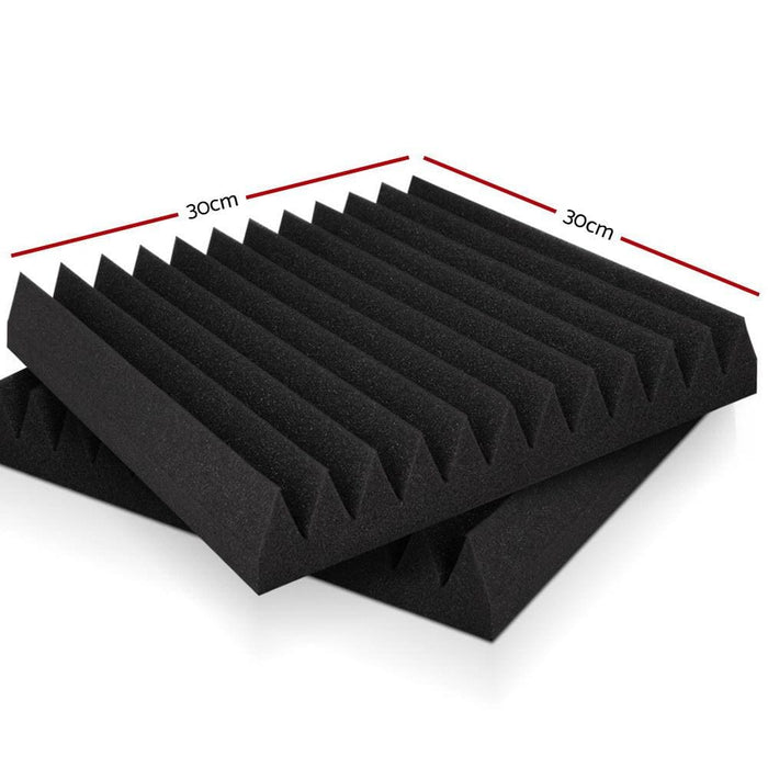 Alpha 60pcs Acoustic Foam Panels Tiles Studio Sound