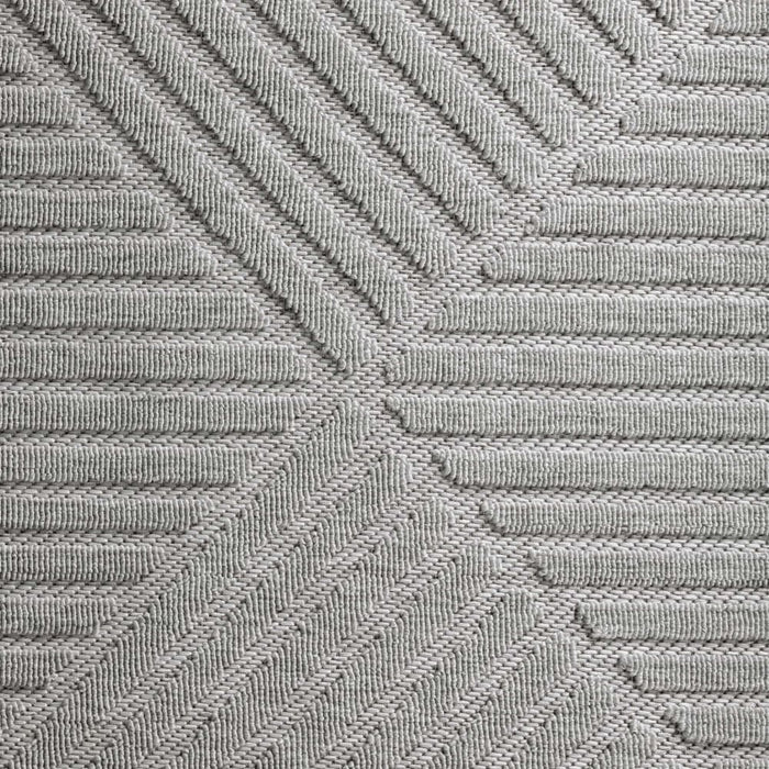 Alpha Outdoor Rug Light Grey 160x230