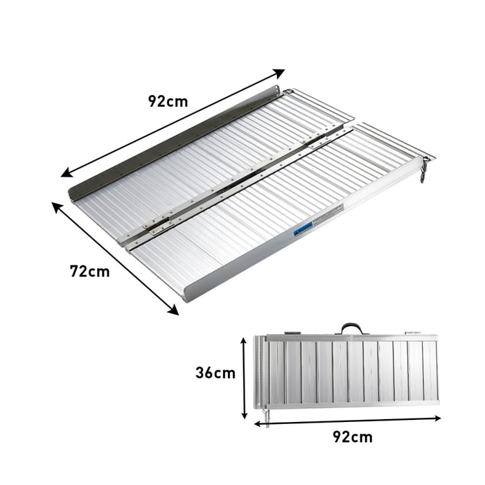 Aluminium Foldable Wheelchair Ramp R01 - 3ft