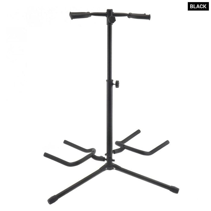 Aluminum Alloy Double Electric Guitar Holder With Stable