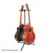 Aluminum Alloy Double Electric Guitar Holder With Stable