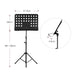 Aluminum Alloy Foldable Music Sheet Tripod Stand For Guitar