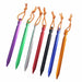 Aluminum Alloy Ground Nail 18cm Portable Canopy Pins