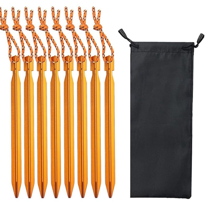 Aluminum Alloy Ground Nail 18cm Portable Canopy Pins