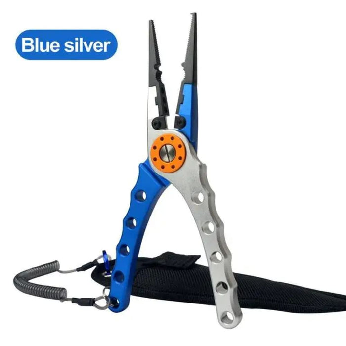 Aluminum Fishing Pliers With Line Cutter And Hook Remover