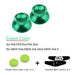 Aluminum Metal Analog Joystick Thumb Stick Grip Cap