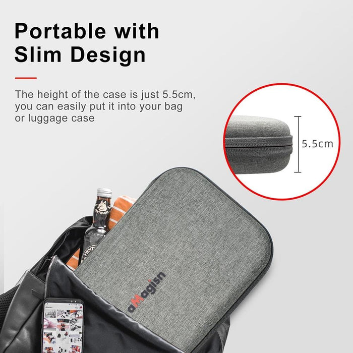 Amagisn Accessory Storage Bag Portable Medium Clutch