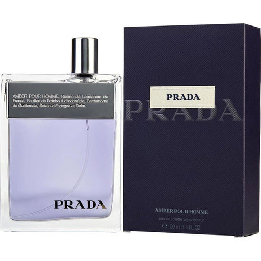 Amber Edt Spray By Prada For Men - 100 Ml