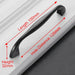 American Style Solidblack Cabinet Handles Aluminum Alloy