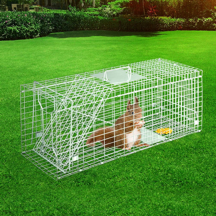 Animal Trap Humane Possum Cage Live Catch Rabbit Cat Hare