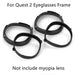 Anti Blue Myopia Magnetic Frame Glasse For Meta Quest 2