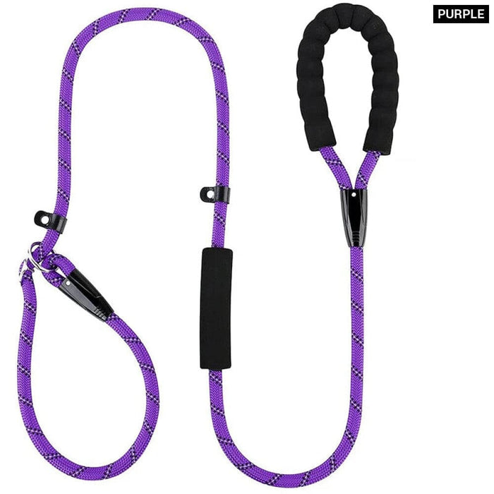 Anti Choking Dog Leash Padded Reflective Strong And Sturdy