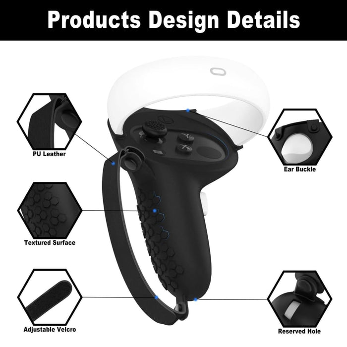 Anti Collision Silicone Cover For Oculus Quest 2