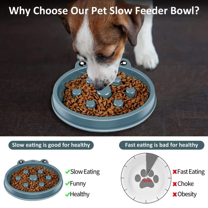 Anti-gulping Eco-friendly Non-slip Puppy Food Feeding