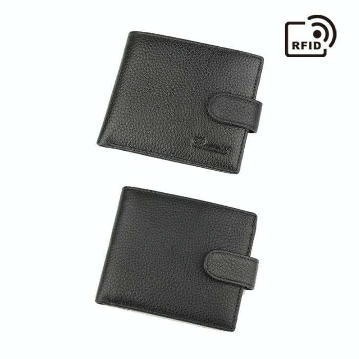 Anti Magnetic Rfid Short Mens Wallet