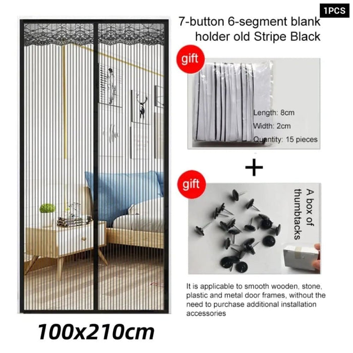 Anti Mosquito Insect Fly Magnetic Door Curtains