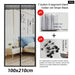 Anti Mosquito Insect Fly Magnetic Door Curtains