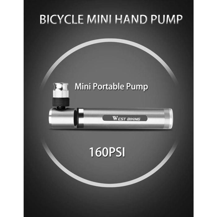 Anti-slip Mini Portable Bicycle Air Pump