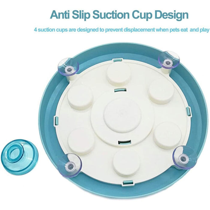 Anti-slip Non-toxic Slow Feeders Food Dispensing Dog Puzzle