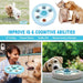 Anti-slip Non-toxic Slow Feeders Food Dispensing Dog Puzzle