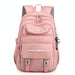 Anti Theft College Backpack For Teen Girls