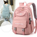 Anti Theft College Backpack For Teen Girls