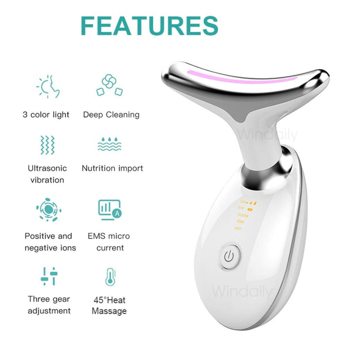 Ems Anti Wrinkle Skin Tightening Face Lifting Massager