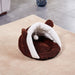 Antiskid Warm Cute Ear House Bed For Cat