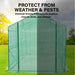 Apex 350m Garden Greenhouse Shed Pe Cover Only