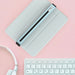 For Apple Pencil 1st 2nd Sleeve Pu Leather Case Zipper