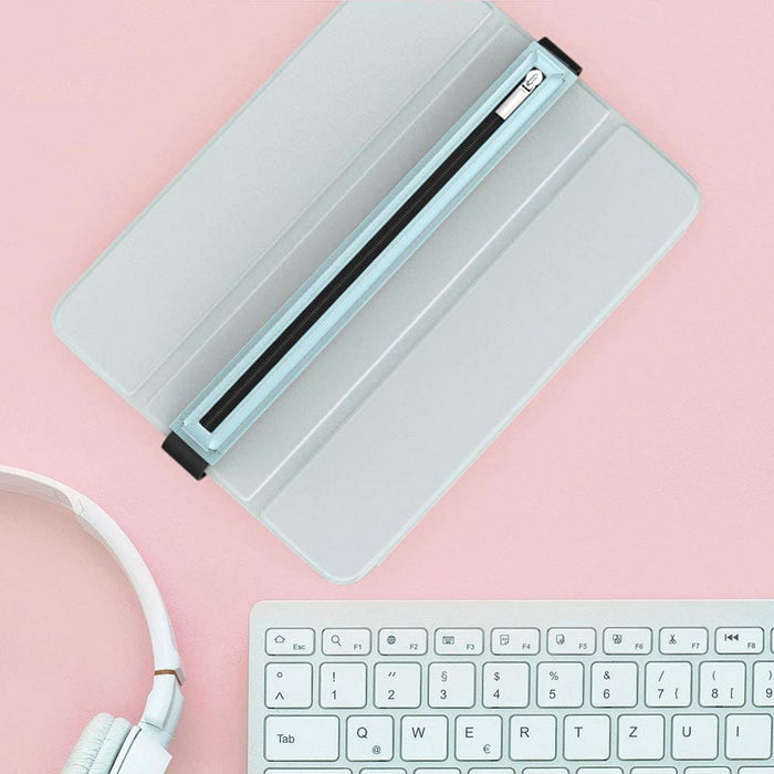 For Apple Pencil 1st 2nd Sleeve Pu Leather Case Zipper