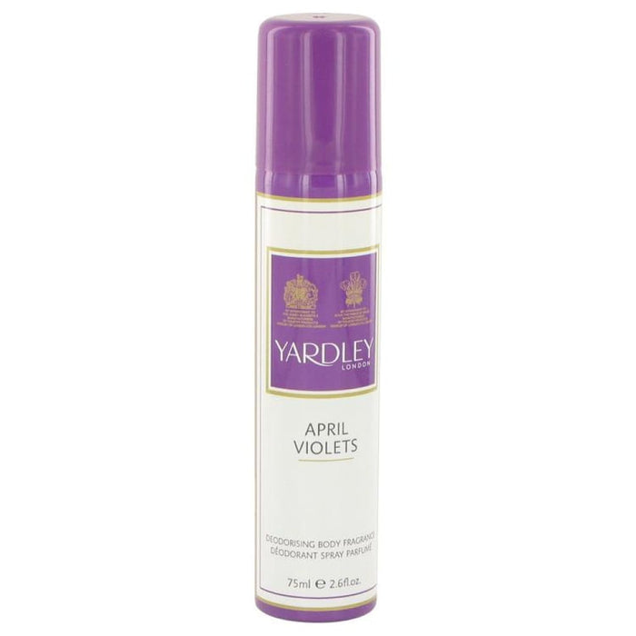 April Violets Body Spray By Yardley London For Women - 77 Ml