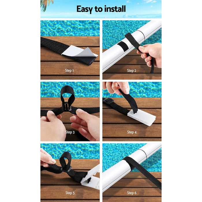 Goslash Picks Aquabuddy Pool Cover Roller Attachment Straps