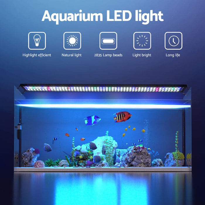 Aquarium Light Full Spectrum 120cm Aqua Plant Fish Tank Lamp